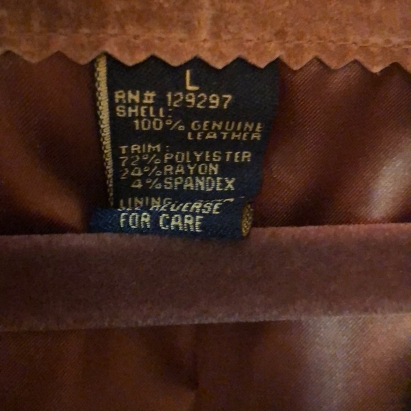 Suede moto jacket - Picture 3 of 5